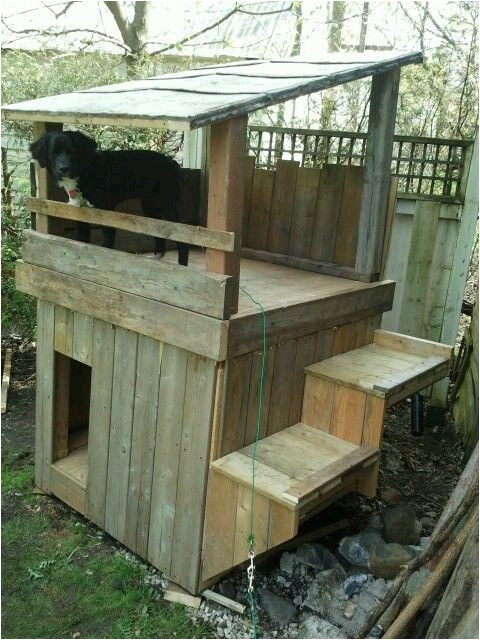 2 story dog house plans