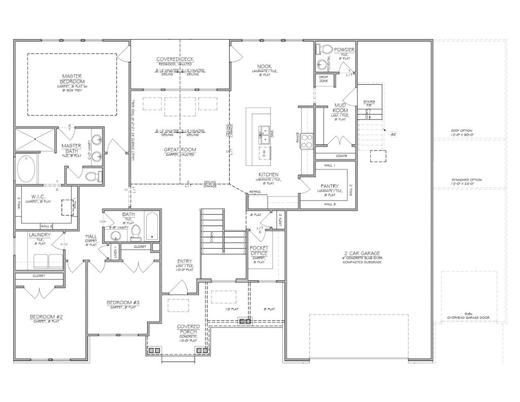 utah home builders floor plans