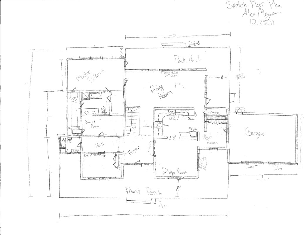 draw up house floor plans