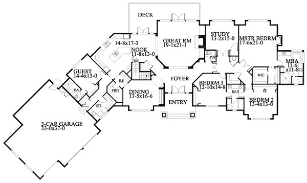 wide house plans