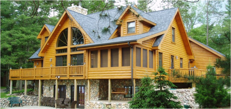 log home plans wisconsin