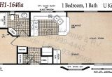 1 Bedroom Mobile Homes Floor Plans 1 Bedroom Single Wide Mobile Home Floor Plans Floor