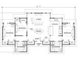 1 Story Home Floor Plan 3 Bedroom House Plans One Story Marceladick Com