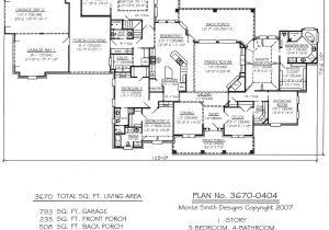 1 Story House Plans with Media Room 1 Story 3 Bedrooms 4 Bathrooms 1 Dining Room 1 Family
