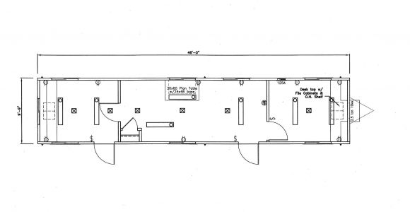 10×50 Mobile Home Floor Plan Floor Plans Dedward