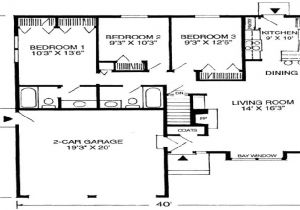 1100 Sq Ft Ranch House Plans 1100 Square Feet House Plans Floor Plans 1100 Square Feet