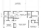 1100 Sq Ft Ranch House Plans Ranch Style House Plan 3 Beds 2 Baths 1100 Sq Ft Plan