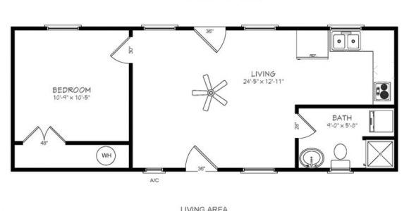 14 X 40 House Plans 14 X 40 Floor Plans with Loft Bear Lake Series Model 102