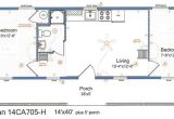 14×40 House Floor Plans 14×40 Cabin Floor Plans Tiny House Pinterest Cabin