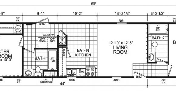 14×60 Mobile Home Floor Plans 14×60 Mobile Home Floor Plans Floor Matttroy