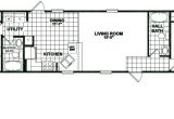 14×60 Mobile Home Floor Plans Model 941 14×60 2bedroom 2bath Oak Creek Mobile Home Jpg