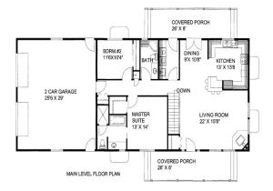 1500 Sq Ft Ranch House Plans with Basement 1500 Square Foot House Plans 2 Bedroom 1300 Square Foot