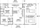 1500 Sq Ft Ranch House Plans with Basement House Plan 93480 House Plans Garage Ideas and House