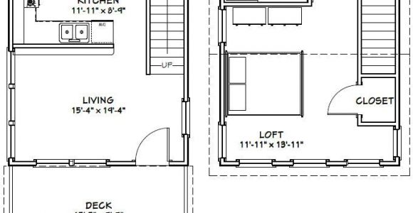 16×20 Tiny House Plans 16×20 House 16x20h3 569 Sq Ft Excellent Floor