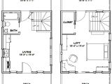 16×20 Tiny House Plans 16×20 Tiny House 581 Sq Ft Pdf Floor Plan Dallas