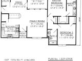 2 Bedroom and 2 Bathroom House Plans Home Design Two Bedroom House Plans