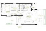 2 Bedroom Home Floor Plans Modern 2 Bedroom House Plan