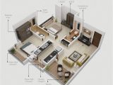 2 Bedroom Home Plan 2 Bedroom Apartment House Plans