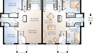 2 Family Home Plans Flexible Two Family House Plan 21244dr 1st Floor