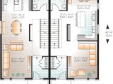 2 Family House Plans Narrow Lot Narrow Lot Multi Family Home Plan 22327dr 2nd Floor