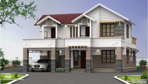 2 Storey Home Plans Two Story House Plans Kerala Perspective Series House
