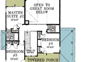 2 Story Great Room House Plans Beach House Plan with Two Story Great Room 13034fl 1st