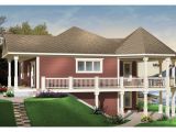 2 Story Home Plans with Basement Waterfront House Plans with Walkout Basement Mediterranean