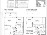 2 Story House Floor Plans with Measurements Floor Plans for Houses Lov Simple Two Story House Plans
