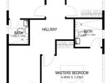 2 Story House Floor Plans with Measurements Two Story House Plans Series PHP 2014004