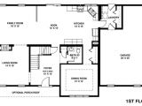 2 Story House Plans with Master On Main Floor Shore Modular