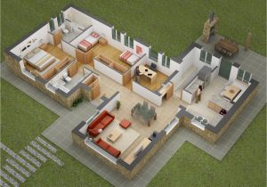 20×40 House Plan 3d Wooloo org Yantram 3d Floor Plan Design Studio by