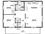 24 X Homes Plans Cottage Plans 24 X 30 Home Deco Plans