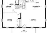 24×36 Pole Barn House Plans 24×36 Pioneer Certified Floor Plan 24or1202 Custom