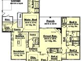 2800 Sq Foot House Plans southern Style House Plan 4 Beds 2 5 Baths 2800 Sq Ft