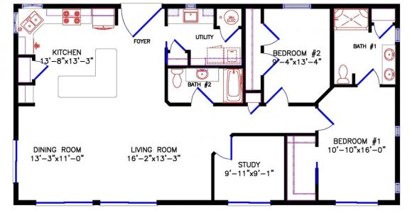 28×40 Two Bedroom House Plans 1 Bedroom Cabin Floor Plan Joy Studio Design Gallery