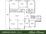 3 Bedroom 3.5 Bath House Plans Blair House Apartments Gator Investments