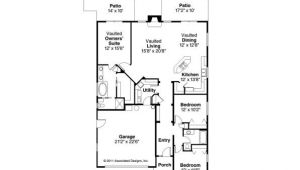 30 Feet Wide House Plans Craftsman House Plans Russellville 30 724 associated