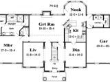 3000 Square Feet Home Plans Colonial Style House Plan 4 Beds 3 50 Baths 3000 Sq Ft