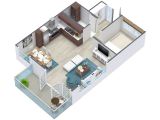 3d Small Home Plan Ideas 3d Floor Plans Roomsketcher