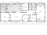 4 5 Bedroom Mobile Home Floor Plans 4 Bedroom Trailer Floor Plans Modular Home 4 Bedroom