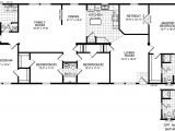 4 Bed 3 Bath Manufactured Home Floor Plans 4 Bedroom 3 Bathroom Mobile Home Floor Plans