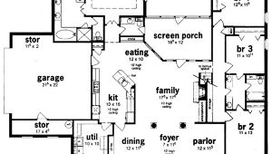 4 Bedroom Ranch Style Home Plans 4 Bedroom Simple House Plans Shoisecom 4 Bedroom 3 Bath