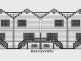 4 Unit Multi Family House Plans Four Plex House Plans 4 Unit Multi Family House Plans F 558