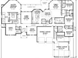 4500 Sq Ft House Plans Traditional Style House Plan 4 Beds 3 5 Baths 4500 Sq Ft