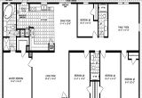 5 Bedroom Mobile Home Plans Double Wide Floor Plans 5 Bedroom 4 Bedroom Double Wide