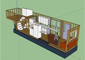 5th Wheel Tiny House Plans Tiny House Layout Has Master Bedroom Over Fifth Wheel