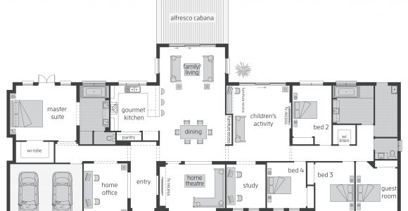 Acreage Homes Floor Plans Bronte Act Floorplans Mcdonald Jones Homes