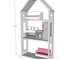 American Girl Doll House Plans Ana White Smaller Three Story Dollhouse for 18 Quot and