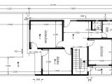 Architectural House Plans Free Download Cad Block Of House Plan Setting Out Detail Cadblocksfree