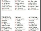 At Home Work Out Plans Best 25 Home Workout Schedule Ideas On Pinterest 3 Week